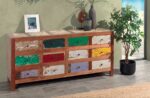 Commode SUNSHINE bois de bateau