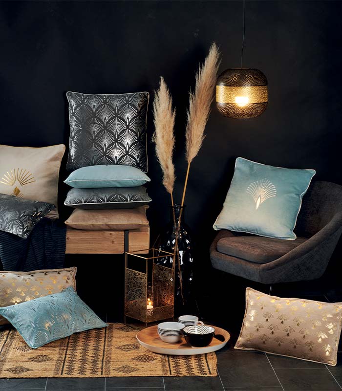 Ambiance coussins ethnique