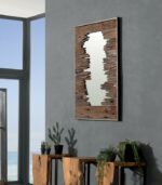 Miroir en teck