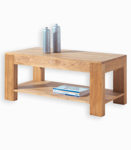 Table basse en frêne massif
