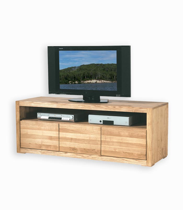 Meuble TV HARTFORD Meuble TV HARTFORD en bois massif
