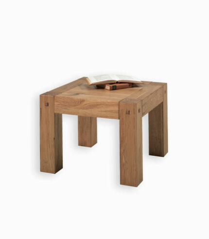 Table basse carrée NORWAY en bois massif