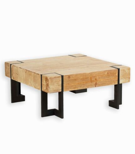 Le style industriel de la table basse carrée Fabrik