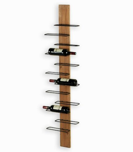 L’étagère à vin murale design indus