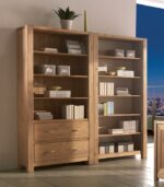 Etagère bibliothèque en bois massif