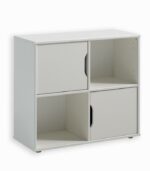 Bloc de rangement blanc