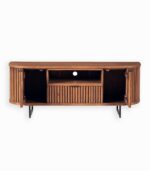 Meuble TV en teck massif design moderne