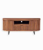 Meuble TV en teck massif design moderne