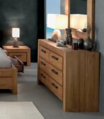Commode en teck massif