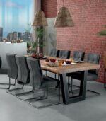 Table en teck recyclé WOOD