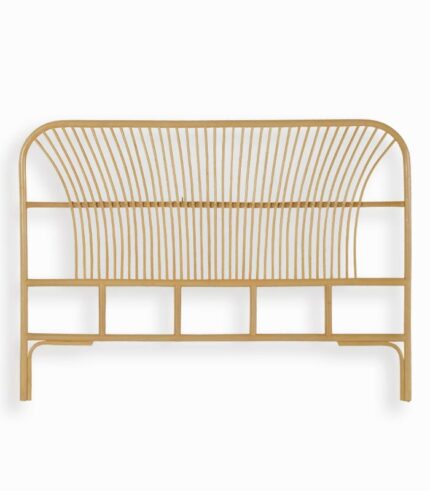 Tête de lit en rotin design exotique
