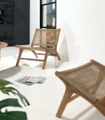 Fauteuil WANAKA en teck massif