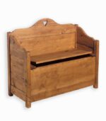 Banc coffre en bois massif FARMER