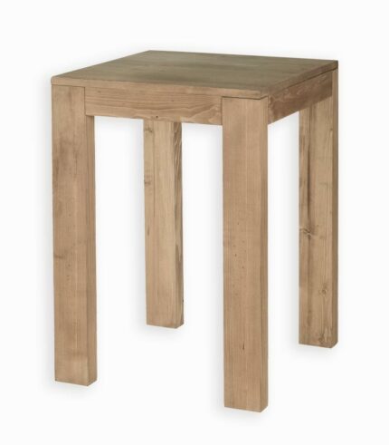 Table haute en pin massif ciré MOVING
