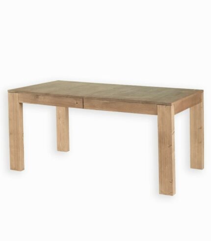Table rectangulaire en pin massif ciré MOVING
