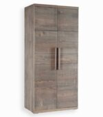 Armoire en pin massif brossé