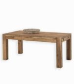 Table rectangulaire en bois massif pour univers cosy