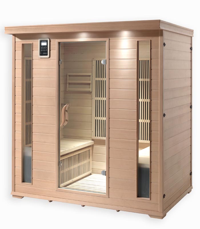 Sauna 4 personnes KATAIA Sauna 4 personnes en Hemlock massif