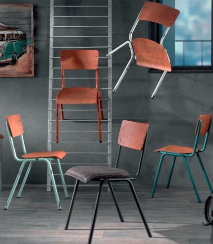 Chaise KOULU noir