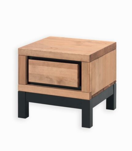 Chevet FOX en pin massif au design contemporain