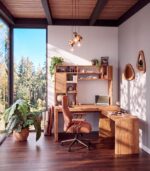 Bureau MALMOE en bois massif