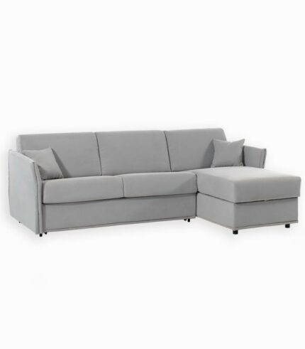 Canapé d'angle Bed-express gris