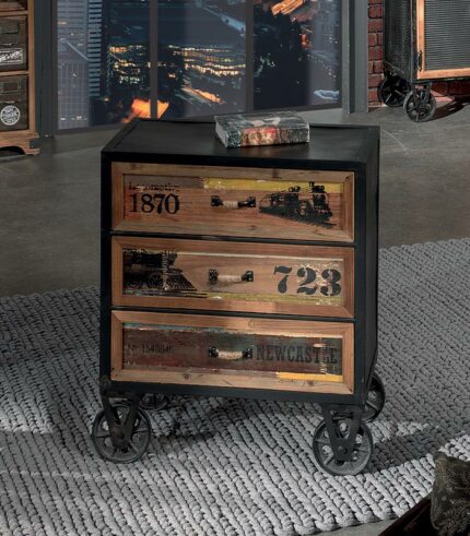 Commode design indus vintage