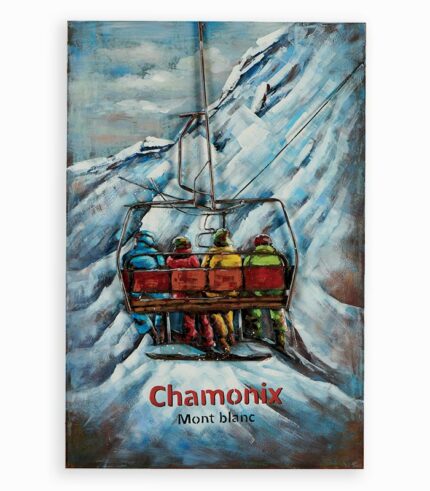 Tableau TÉLÉSIÈGE CHAMONIX