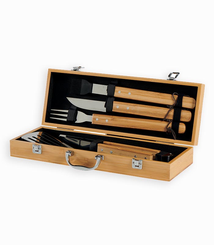 Mallette de 5 pièces pour BBQ Mallette de 5 pièces pour BBQ