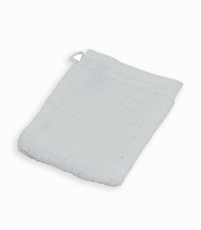 Gant de toilette blanc IHANA Gant de toilette blanc IHANA
