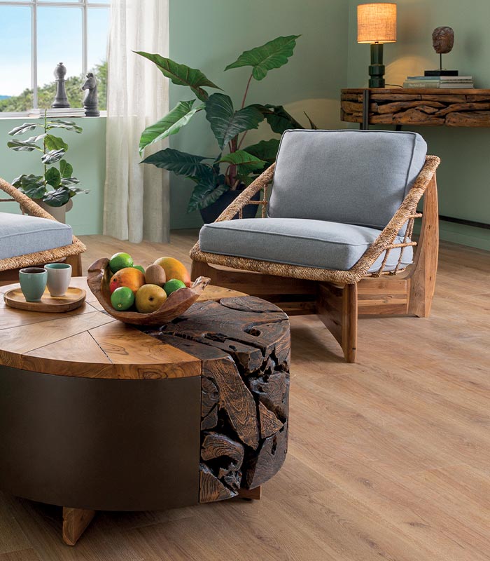 Fauteuil teck EBEY