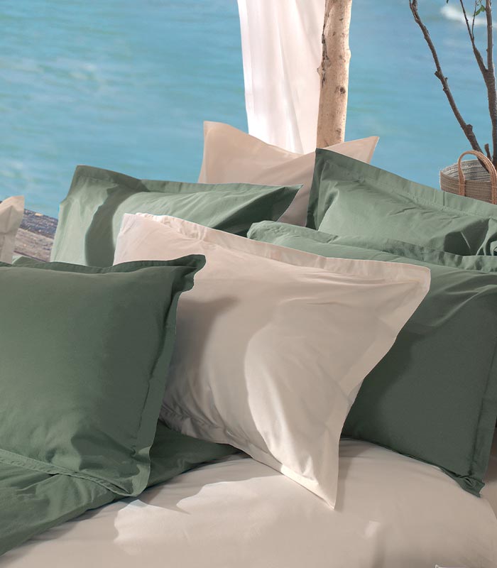 Oreillers en percale Oreillers en percale