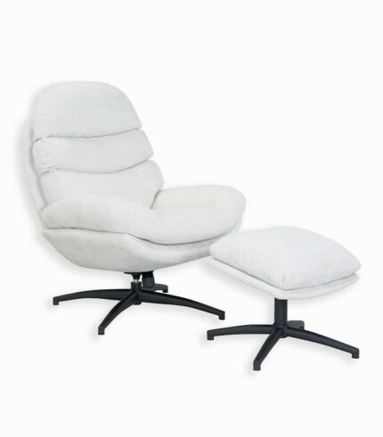 Fauteuil relax MUELTON blanc