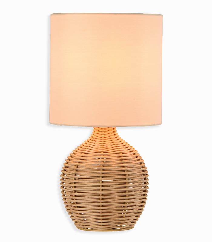 Lampe naturelle RITA Lampe naturelle rotin RITA
