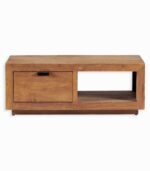 Table basse teck massif OLAND
