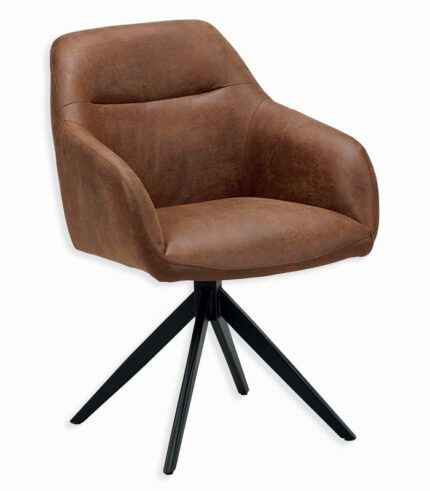 Fauteuil tournant BILBAO havane