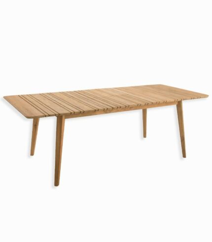 Table teck FEROE avec allonge
