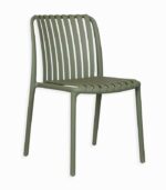 Chaise de jardin verte empilable AVILA verte