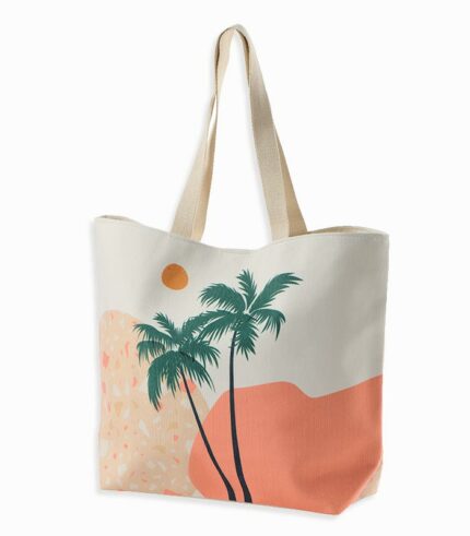Sac de plage à motifs