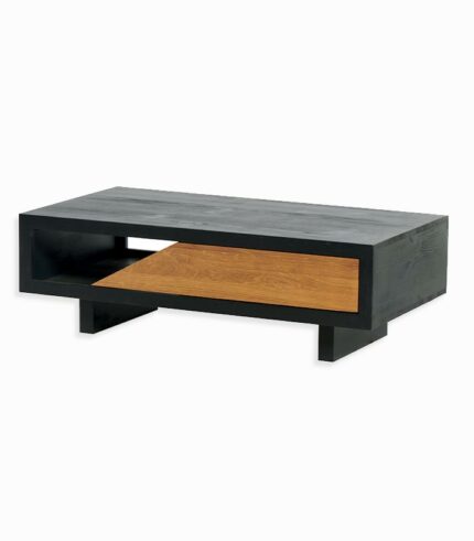 Table basse pin et chêne FLINT