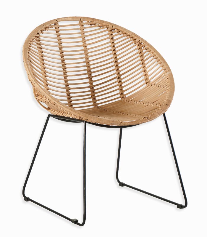 Chaise rotin MONA Chaise rotin MONA