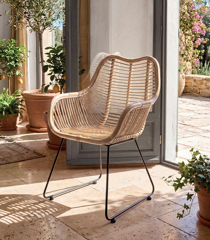Fauteuil rotin RINING Fauteuil rotin RINING
