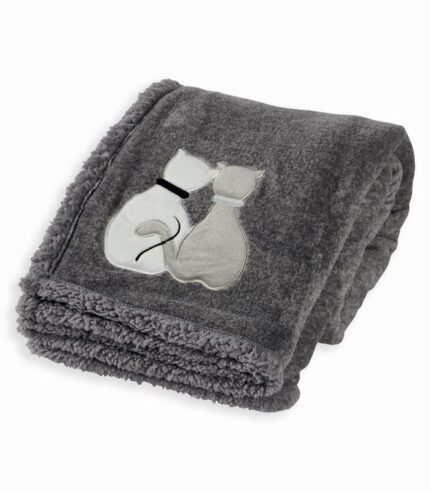 Plaid gris KISSA