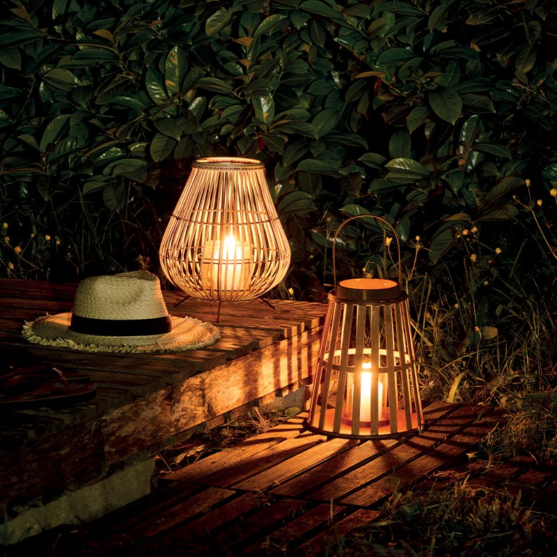 Lanternes en bois