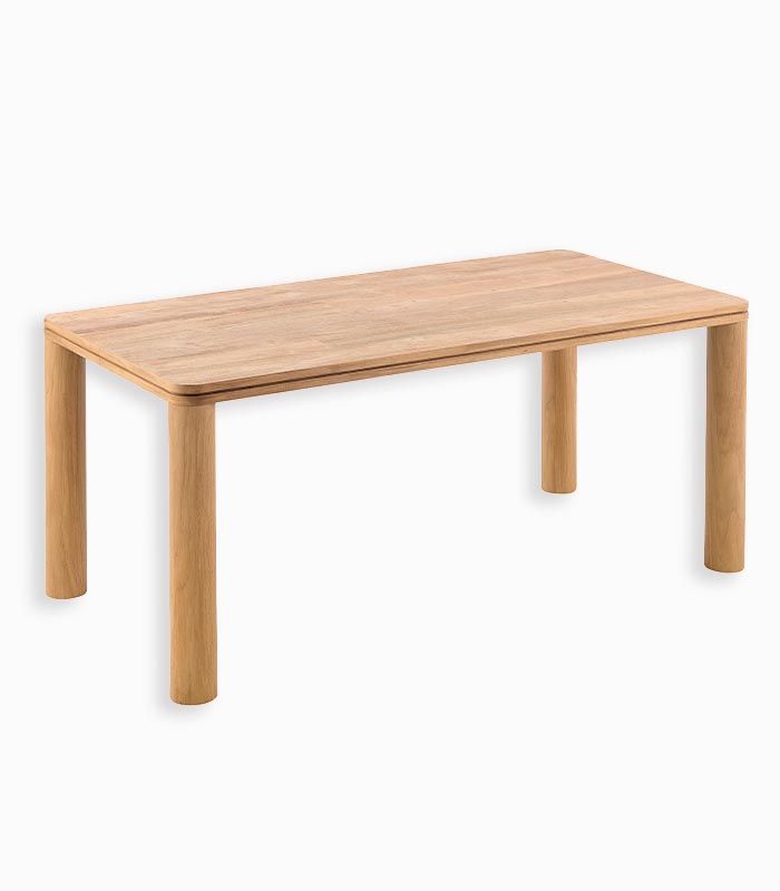 Table teck recyclé NEVADA 180 cm Table teck recyclé NEVADA 180 cm