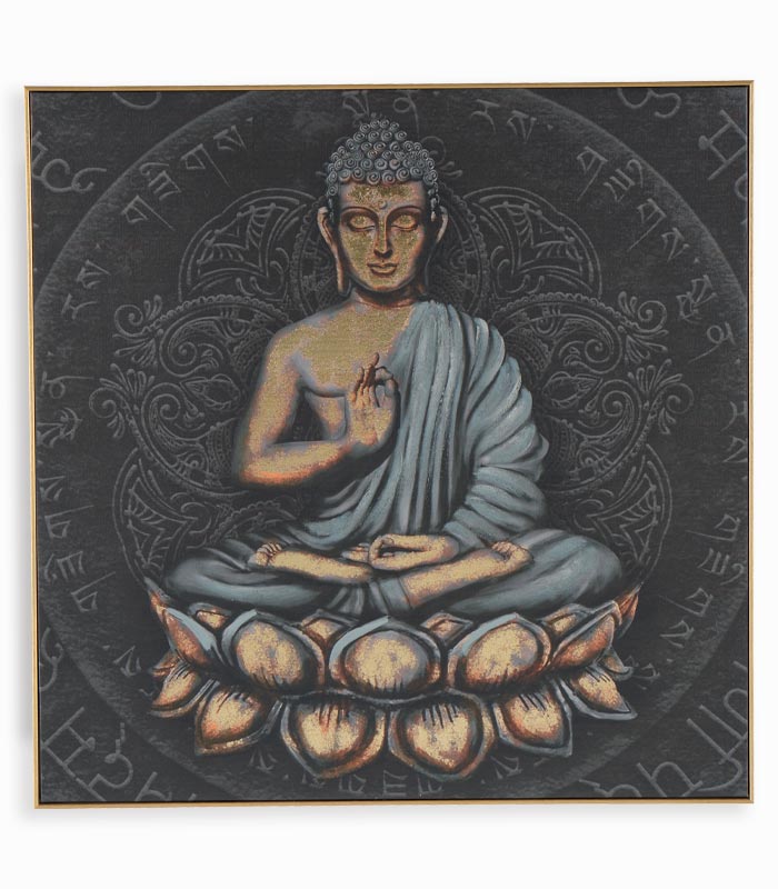 Tableau toile imprimée bouddha assis Tableau toile imprimée bouddha assis