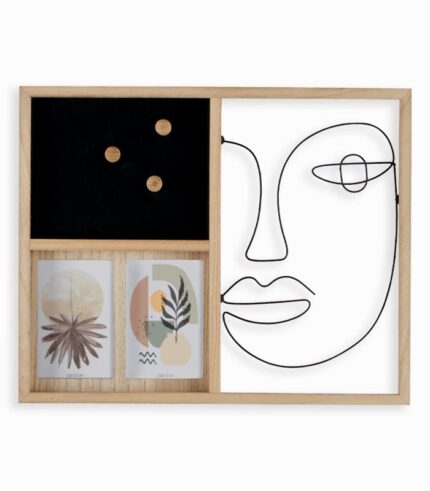 Tableau noir mural rectangulaire