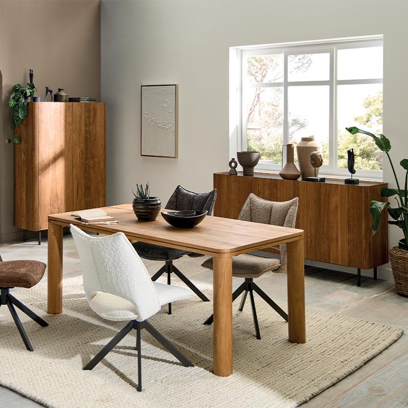 Mobilier NEVADA en teck recyclé