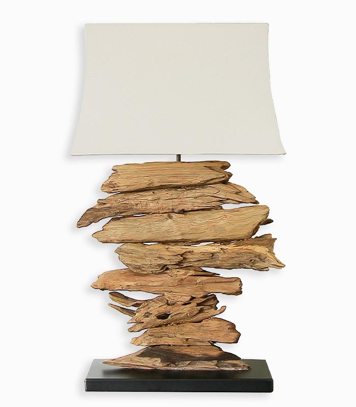 Lampe exotique teck KOOR Lampe exotique teck KOOR