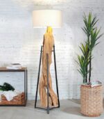 Lampadaire en teck recyclé STARK